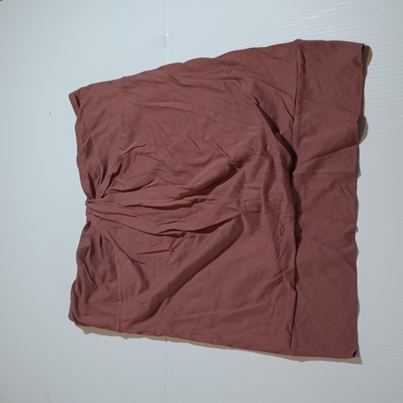 British India Traveller Brown Gathered Front Strapless Top A24 - Picture 1 of 7